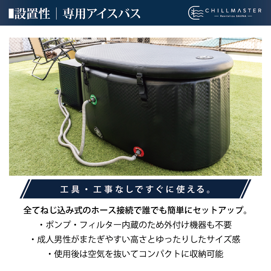 専用アイスバス
